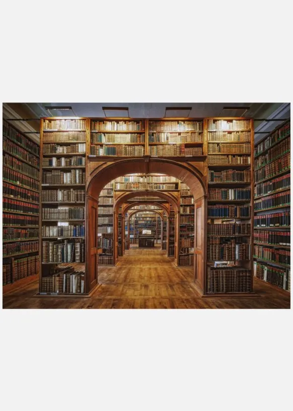 Upper Lausitzian Library Of Sciences Canvastavla (30x40 cm)
