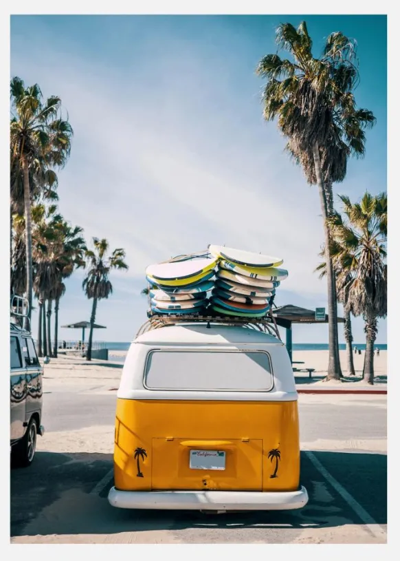 Van Life I Canvastavla (30x40 cm)