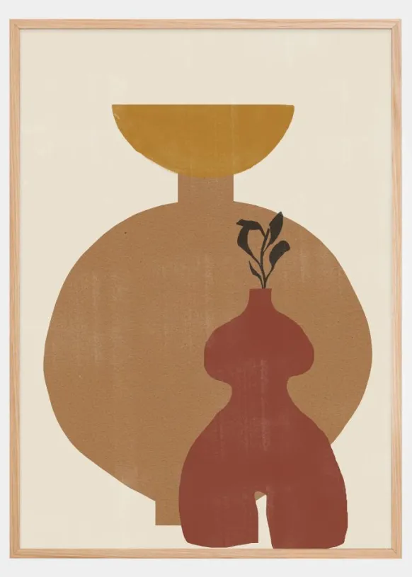 Vase No10 Poster (21x29.7 cm (A4))