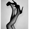 Velvet Pumps Canvastavla (30x40 cm)