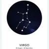 Virgo Canvastavla (30x40 cm)