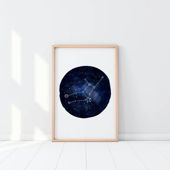Virgo Poster (21x29.7 cm (A4))
