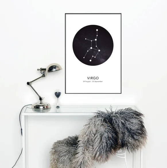 Virgo Poster (21x29.7 cm (A4))