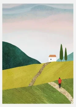 Walking Home Canvastavla (30x40 cm)