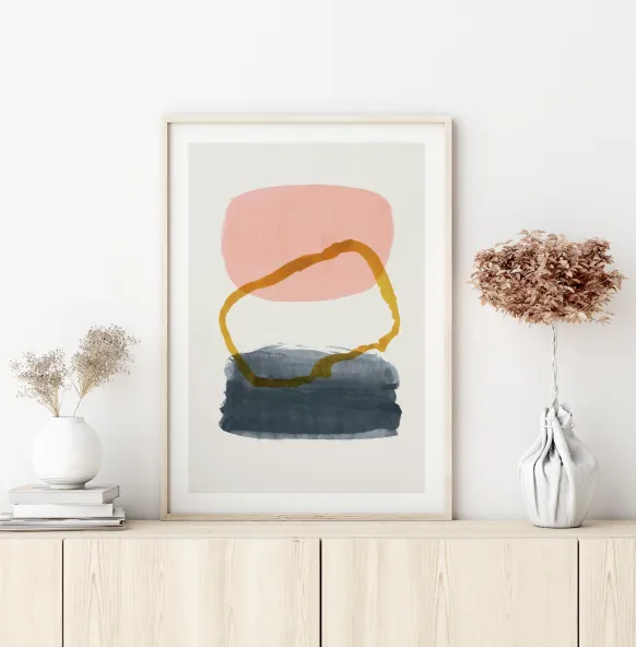 Watercolor Art No 2 Poster (21x29.7 cm (A4))