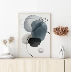 Watercolor Art No 17 Poster (21x29.7 cm (A4))