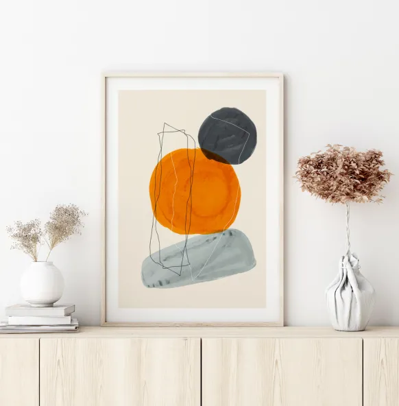 Watercolor Art No 12 Poster (21x29.7 cm (A4))