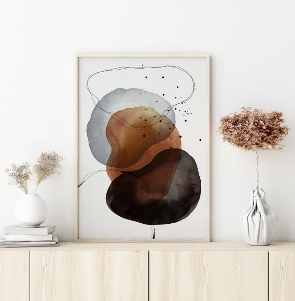 Watercolor Art No 15 Poster (21x29.7 cm (A4))