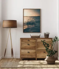 Waterdrops Poster (21x29.7 cm (A4))
