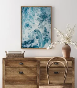 Waves Poster (21x29.7 cm (A4))