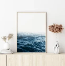 Waves Poster (21x29.7 cm (A4))