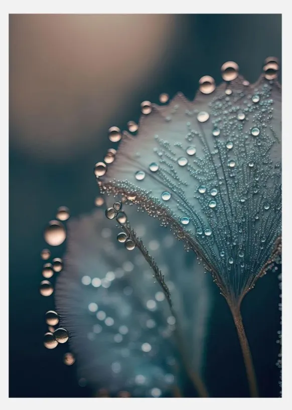 Wet Leafs Canvastavla (30x40 cm)