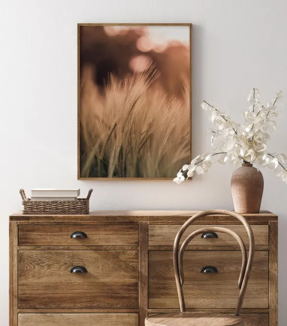 Wheat Fields I Poster (21x29.7 cm (A4))