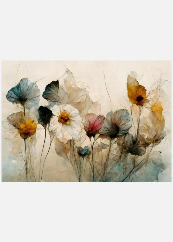 Whispering Blooms Canvastavla (30x40 cm)