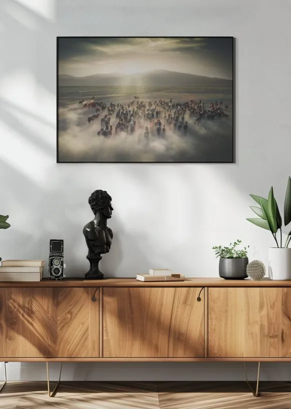 Wild Horses Poster (21x29.7 cm (A4))