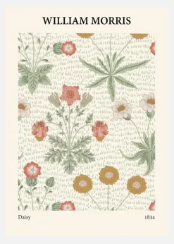William Morris - Daisy 4 Canvastavla (30x40 cm)