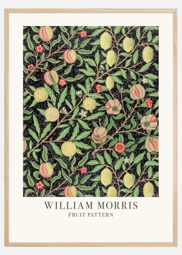 William Morris - Fruit Pattern Poster (21x29.7 cm (A4))