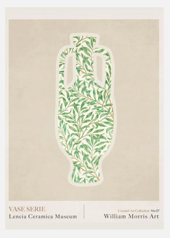 William Morris Greek 07 Canvastavla (30x40 cm)