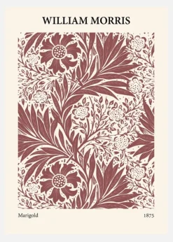 William Morris - Marigold 9 Canvastavla (30x40 cm)