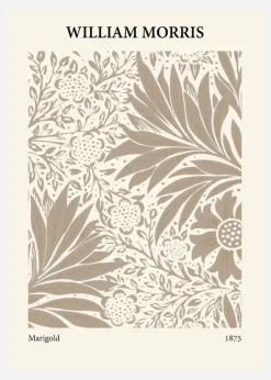 William Morris - Marigold 4 Canvastavla (30x40 cm)