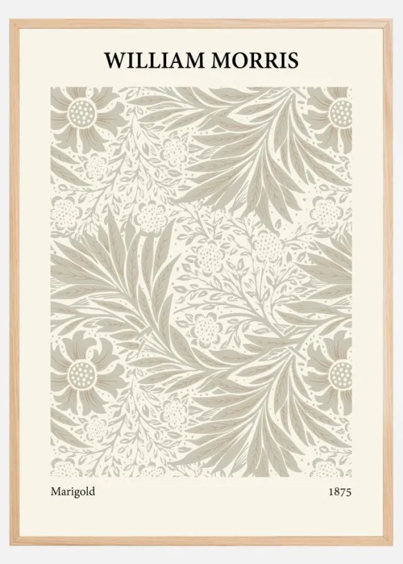 William Morris - Marigold 2 Poster (21x29.7 cm (A4))