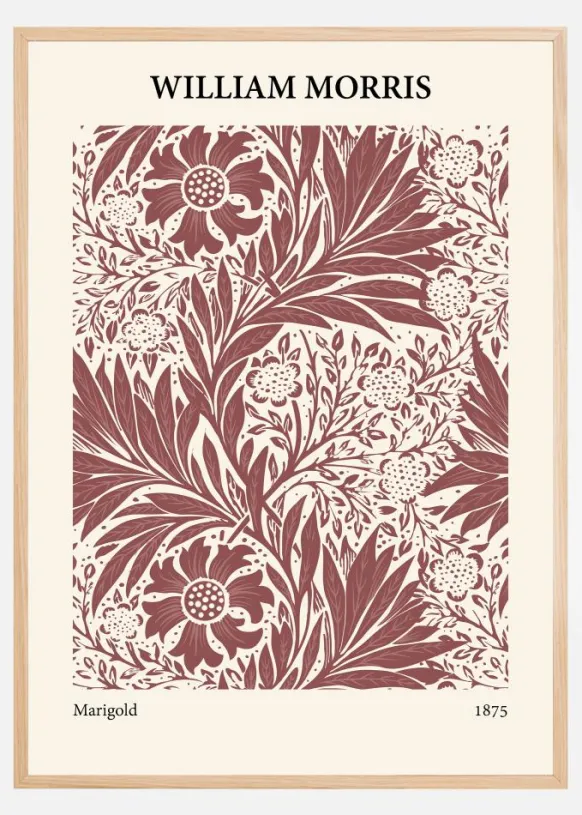 William Morris - Marigold 9 Poster (21x29.7 cm (A4))