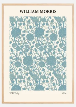 William Morris - Wild Tulip 3 Poster (21x29.7 cm (A4))