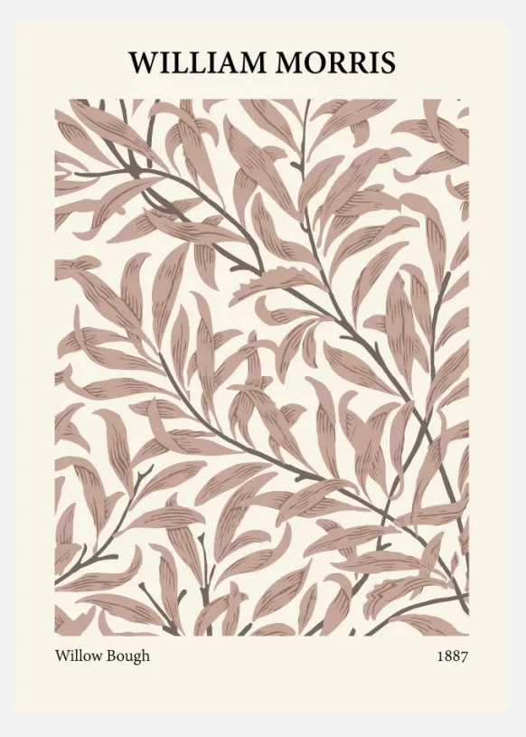 William Morris - Willow Bough 10 Canvastavla (30x40 cm)
