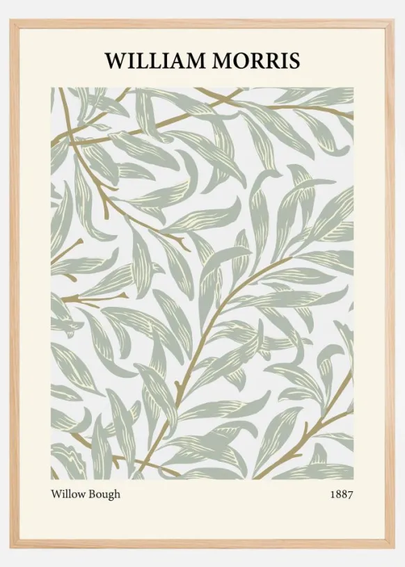 William Morris - Willow Bough 9 Poster (21x29.7 cm (A4))
