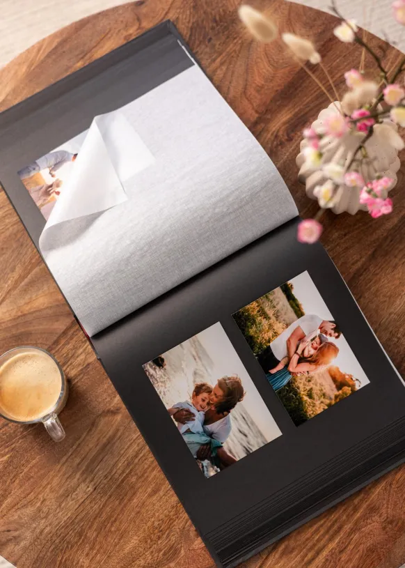 Wiro Album Svart - 30x30 cm (100 Svarta sidor / 50 blad)