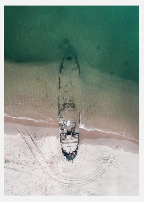 Wreck Canvastavla (30x40 cm)
