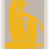 Yellow Figure Canvastavla (30x40 cm)