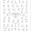 Yoga Black And White Ll Canvastavla (30x40 cm)