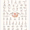 Yoga In Colour I Canvastavla (30x40 cm)